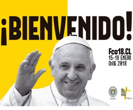 Pope Francis comes to Chile to support the suffering Church and bring a message of unity and peace to all members of society