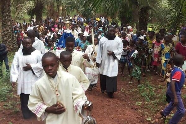 Fiesta del Niño Jesús de Praga en Bangui