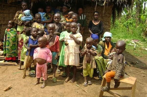 Refugiados y desplazados en el este de la República Democrática del Congo