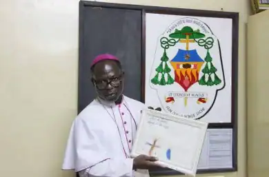 Bishop Théophile Naré, Bishop of Kaya, Burkina Faso