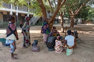 Comunidad vulnerable en Nigeria