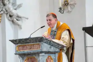 Cardinal Kurt Koch in the Abbey Church of Einsiedeln on May 31, 2026