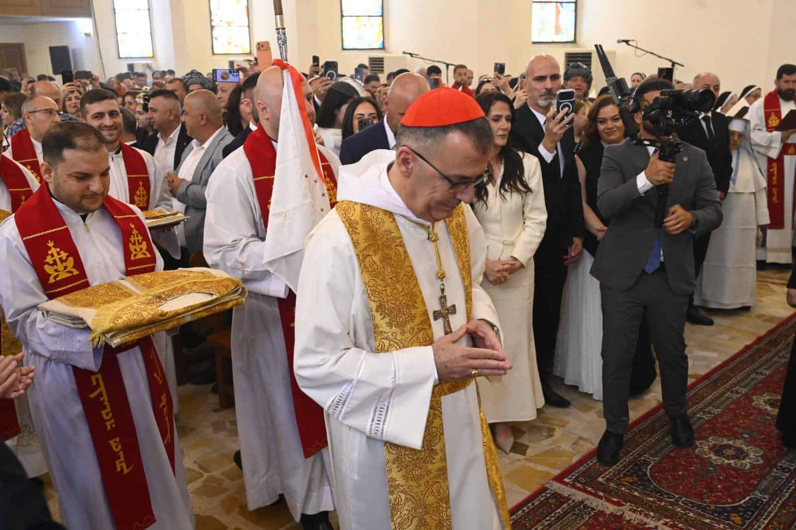 Patriarch Paul Nona at his enthronement