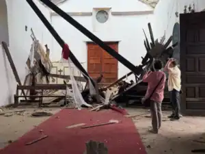 Daños en Venezuela tras el terremoto