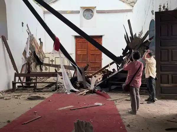 Daños en Venezuela tras el terremoto