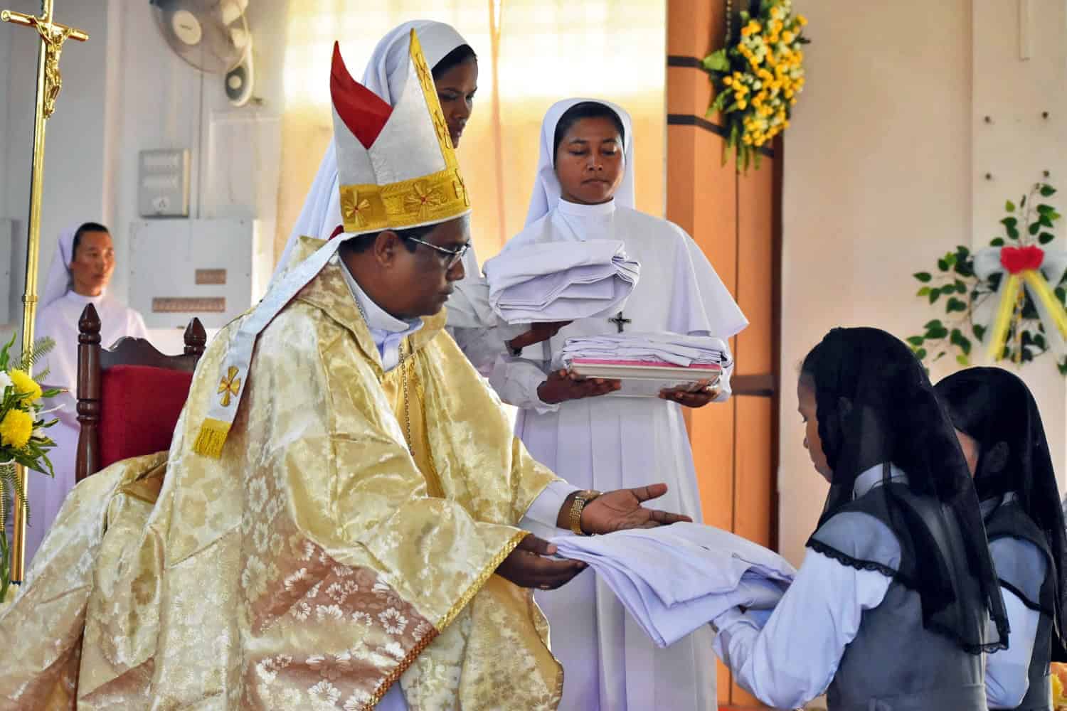 Las novicias de la India pasan a ser hermanas junior, 2022