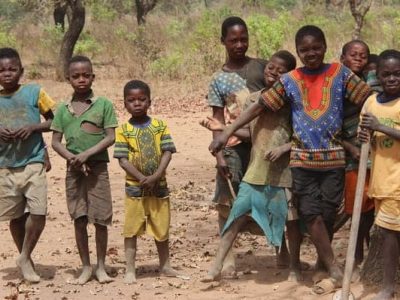 Los niños en Ghana