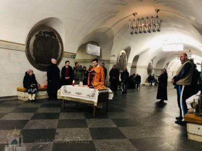 Liturgy in the air raid shelter.
UKRAINE / KYIV-UCR 22/00315
2,500 missae ordinariae and 505 cantatae for 137 priests of the Archeparchy of Kyiv for 2022.